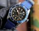 Replica Vintage Tudor Black Bay GMT Auto 41 Watch Antique Blue Bezel Leather Strap (4)_th.jpg